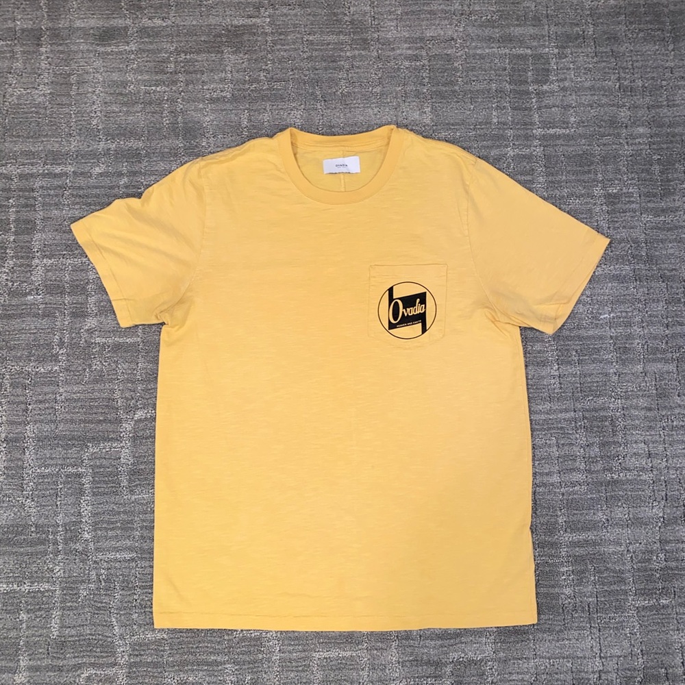 Ovadia Heaven and Earth Men’s T-Shirt - Medium - Yellow
